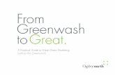 OgilvyEarth Webinar: From Greenwash to Great