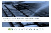 WhatCounts White Paper- Lifecyle Email Marketing