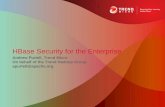 HBaseCon 2012 | HBase Security for the Enterprise - Andrew Purtell, Trend Micro