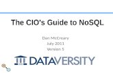 The CIOs Guide to NoSQL
