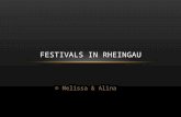 Festivals in rheingau melissa & alina
