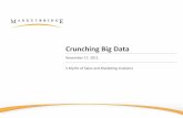 Crunching “Big Data” to Drive 2012 Revenue Growth: The 5 Myths of Sales & Marketing Analytics