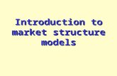 Introduction to market structures