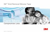 3M Kind Removal Silicone Tape Technical Overview