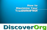 How to Maximize your Tradeshow ROI