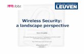 Wireless Security, a landscape perspective by Dave Singelee