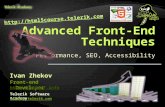 12. Advanced Front-End Techniques - Web Front-End