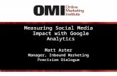 Measuring Social Media Impact with Google Analytics