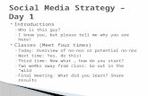 Social media strategy for kirkwood