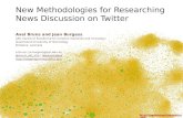 New Methodologies for Researching News Discussion on Twitter