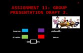 Assignment 11 (edited)