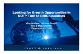 Growth Opportunities in NDT