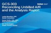 Deltek Insight 2011: Reconciling Unbilled A/R and the Analysis Report
