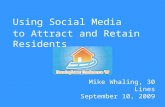 Using Social Media to Attract and Retain Residents