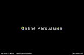 Online Persuasion - Bart Schutz