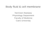 Introduction to body fluid & cell membrane