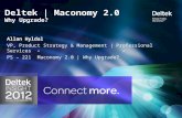 Deltek Insight 2012: Maconomy 2.0 – Why upgrade?