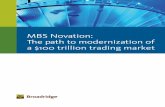 MBS Novation: The Path to Modernization of a $100 Trillion Trading Market (2013)