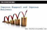 Improve Rapport And Improve Business