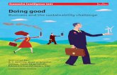 Doing good: Business and the sustainability challenge
