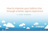 LiveOps - How to improve your bottom line through better agent experience