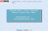 Diesel Men's Fall Winter 2012 Denim Looks