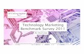 Technology Marketing Benchmark Survey 2011