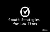 Growth strategies for law firms