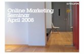 Creuna Online Marketing Seminar