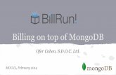 BillRun - Billing on top of MongoDB | MUG IL, Feb 2014
