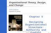 Ch05 - Organisation theory design and change gareth jones