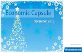 Economic Capsule - December 2013