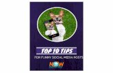 Top 10 Tips for Funny Social Media Posts