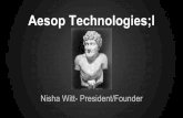 Aesop Technologies at Startup Night at Hatch in Norfolk, VA