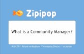 What is a community manager? (updated 22 May 2011)