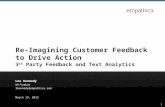 Re-Imagining Customer Feedback to Drive Action (UK version) | Empathica We…