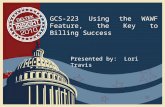 Deltek Insight 2010: Using the WAWF Feature, the Key to Billing Success