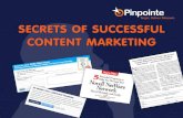 Secrets of Successful Content Marketing