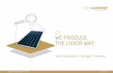 Krannich Solar imparte cursos de formación - Ponencia de Luxor