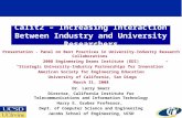 Calit2 – Increasing Interaction Between Industry and University Researchers