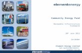 RIF Element Energy - Community energy fund