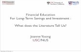 Joanne Yoong - 2014 Symposium on Financial Education in Korea