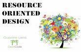 Resource Oriented Design