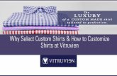 How to Customize Shirts - Vitruvien
