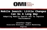 Mobile Search: Little Changes Can Go a Long Way