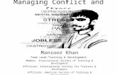 Stress & Conflict Management