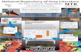 National Repository of Grey Literature in the Czech Republic - poster