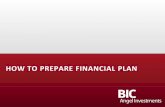 How to Prepare Financial Plans