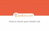 How to Grow your List for Email Marketing