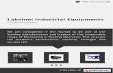 Lakshmi industrial-equipments